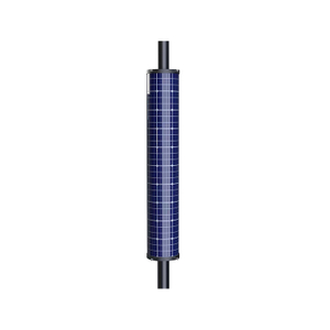 Cylinder Solar Panel for Street Light Pole, Solar Camera Poles, Solar Traffic Signs.